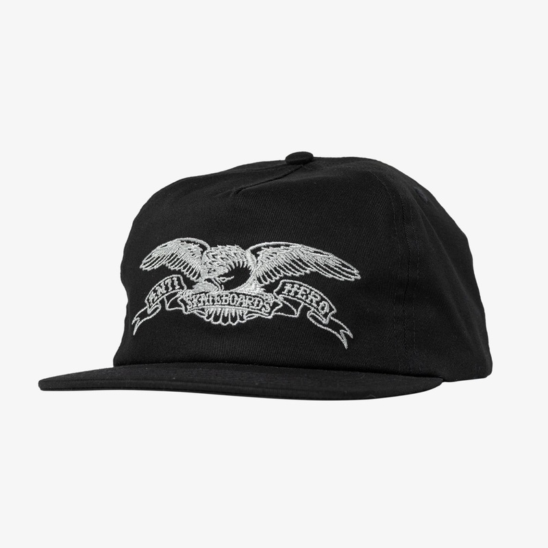 Basic Eagle Snapback (Black/Grey)