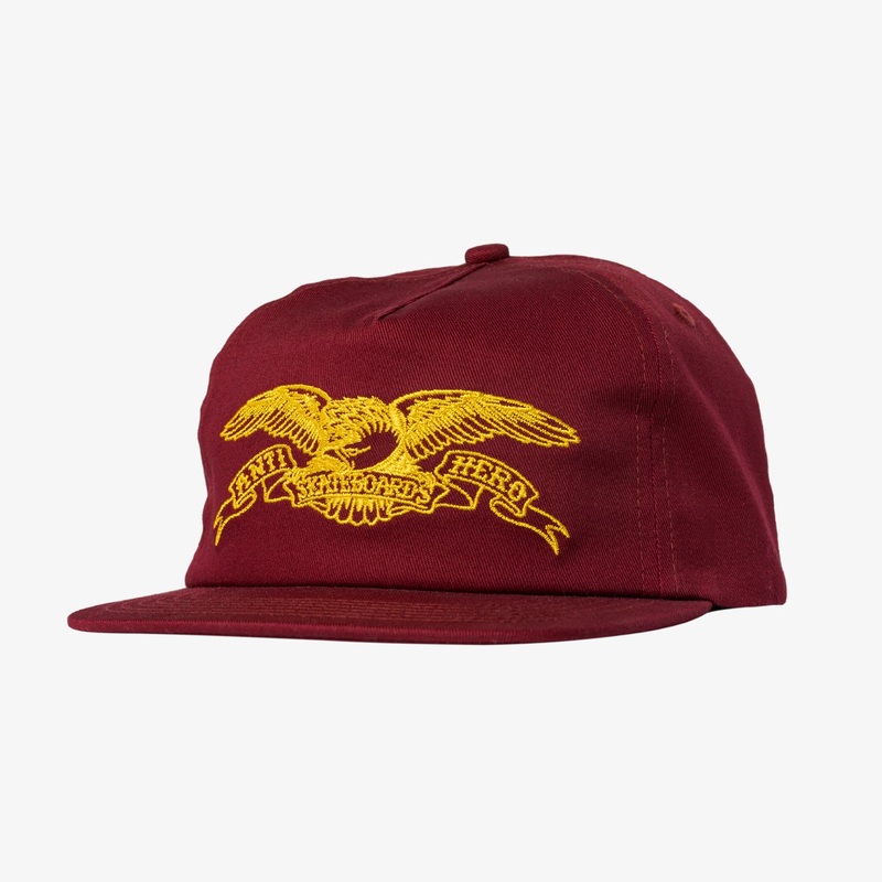 Basic Eagle Snapback (Wine)