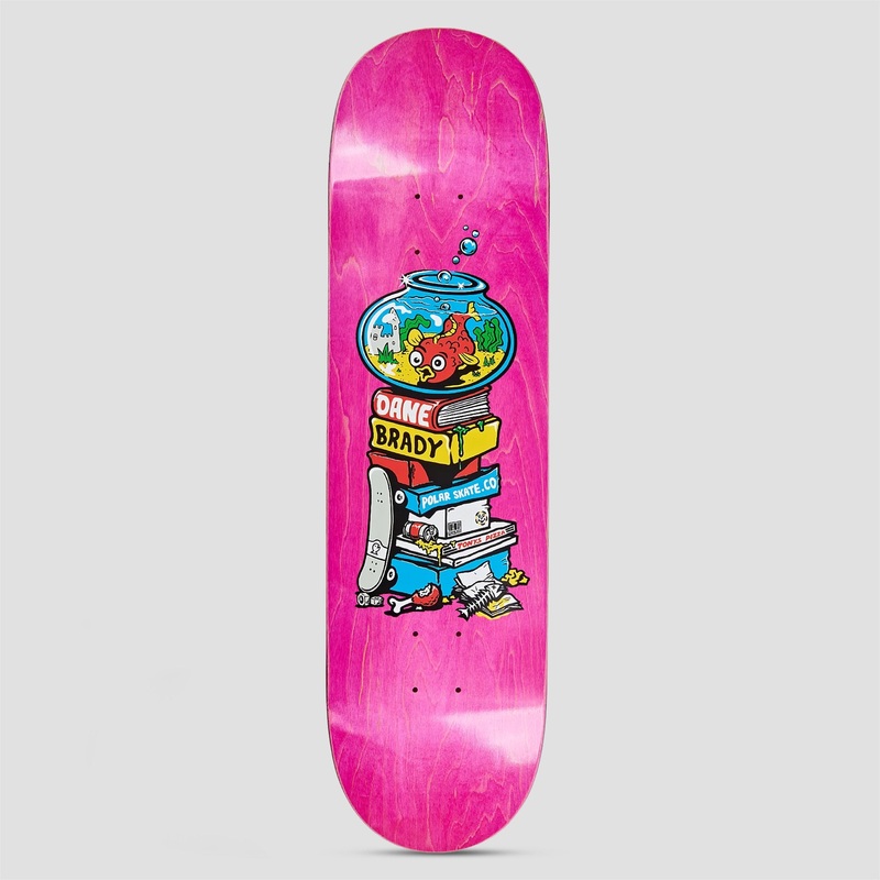 Polar 7.875 Dane Brady Fish Bowl Skateboard Deck