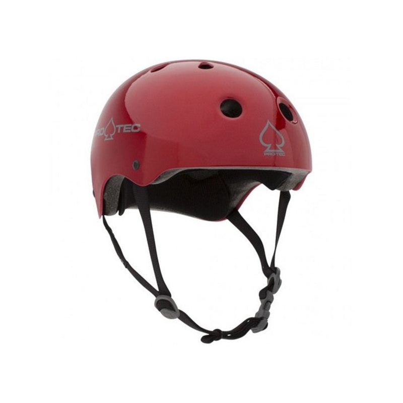 Pro-Tec Classic Certified Red Metal Flake Helmet X-Small