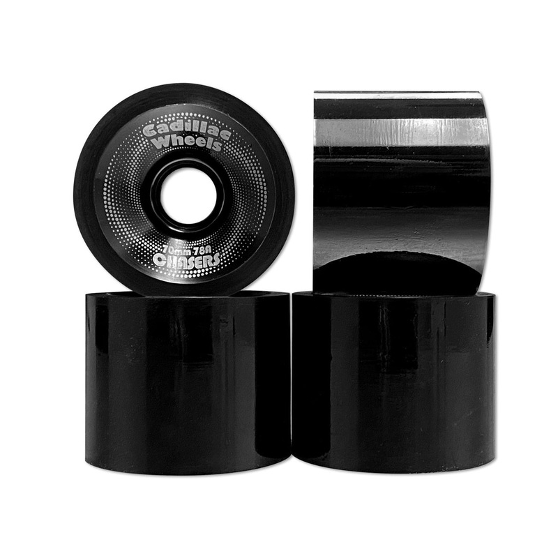 Cadillac Chasers 70MM 78A Black Longboard Wheels Chasers