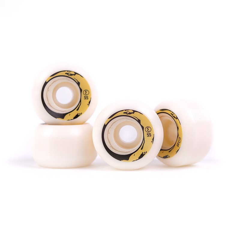 Preduce Banana Conical Skateboard Wheels 55mm 101a