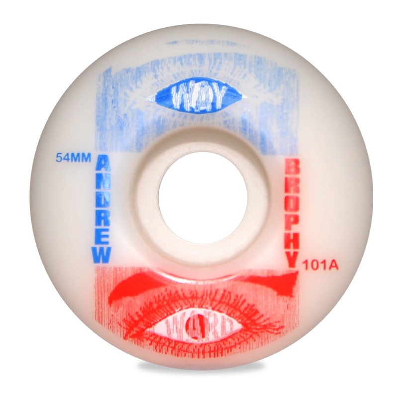 Wayward Andrew Brophy Classic Cut 101a Skateboard Wheels 54mm