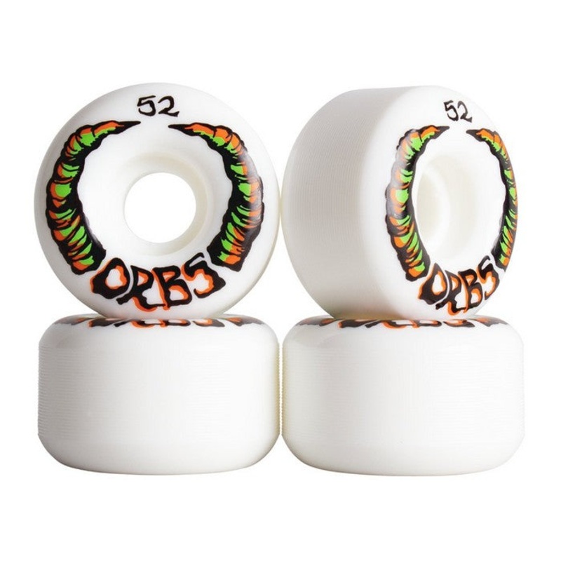 Welcome Orbs Apparitions 52MM 99a White Skateboard Wheels 52MM