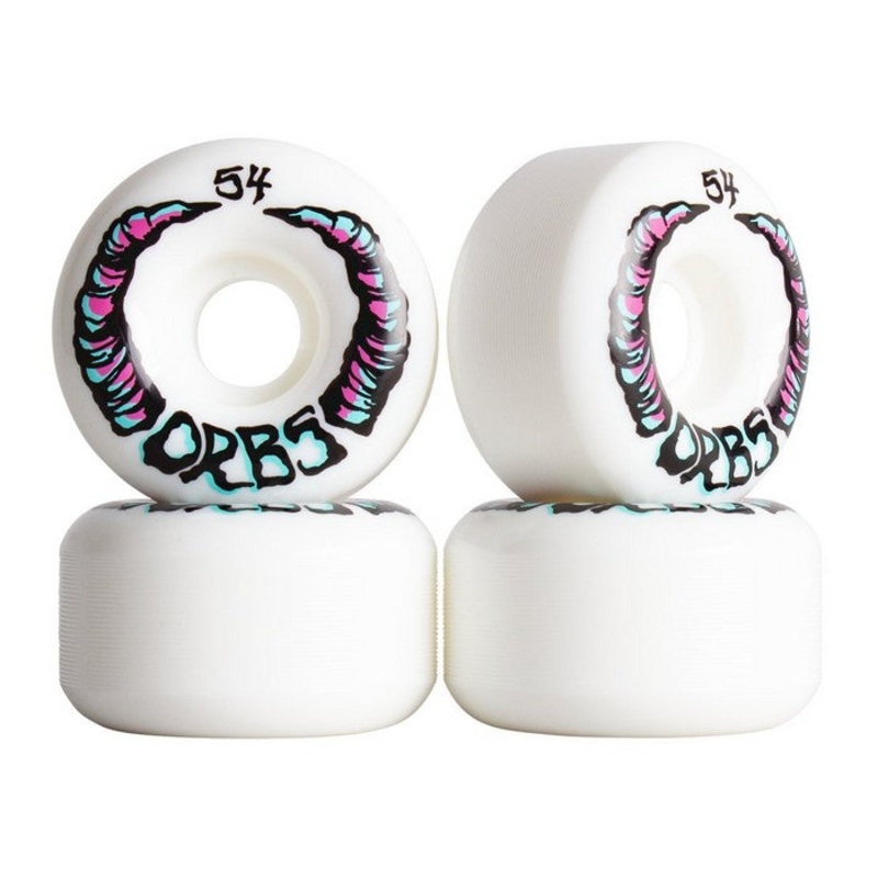 Welcome Orbs Apparitions 54MM 99a White Skateboard Wheels 54MM