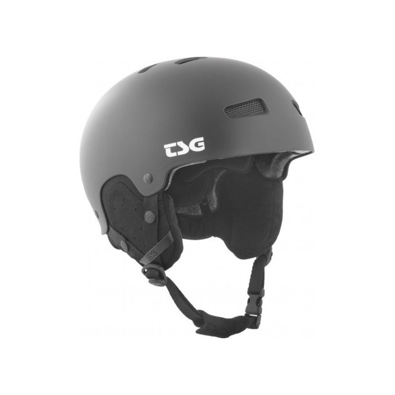 TSG Artic Kraken Solid Color Helmet Satin Black Small/Medium