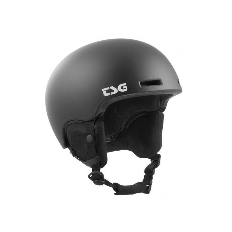 TSG Fly Solid Color Winter Helmet Satin Black Small/Medium