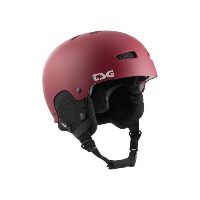 TSG Gravity Solid Color Helmet Satin Grape Red Small/Medium