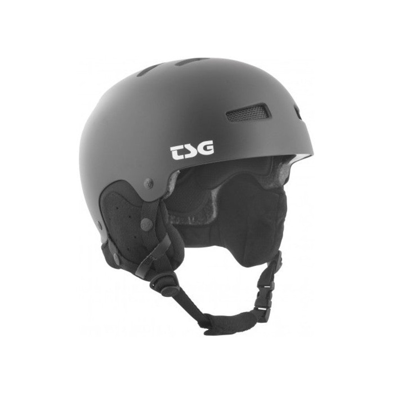 TSG Gravity Solid Color Winter Helmet Satin Black Small/Medium