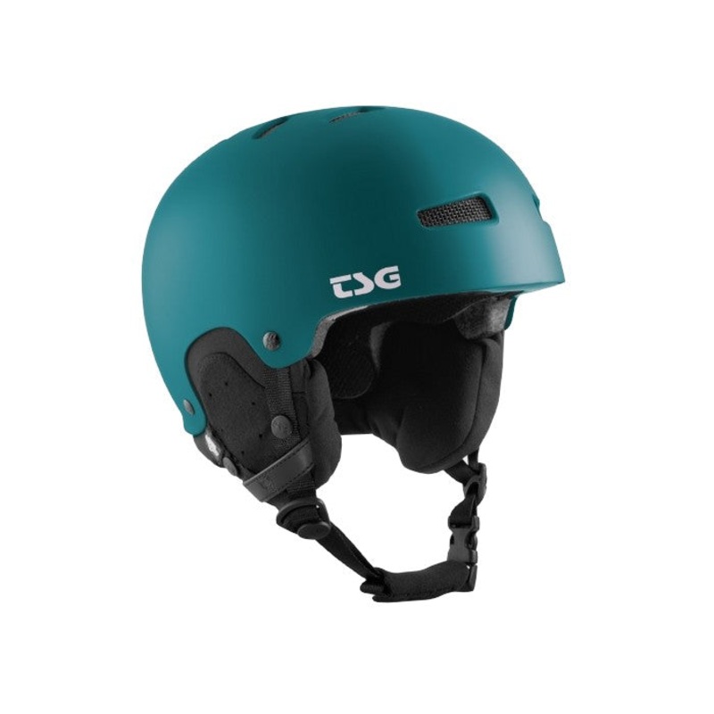 TSG Gravity Youth Solid Color Helmet Satin Deep Teal XX-Small/X-Small