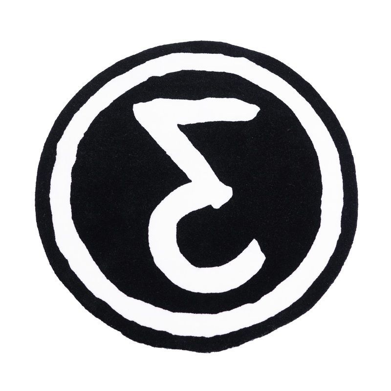 (Pre-Order) Preduce Rug Black/White