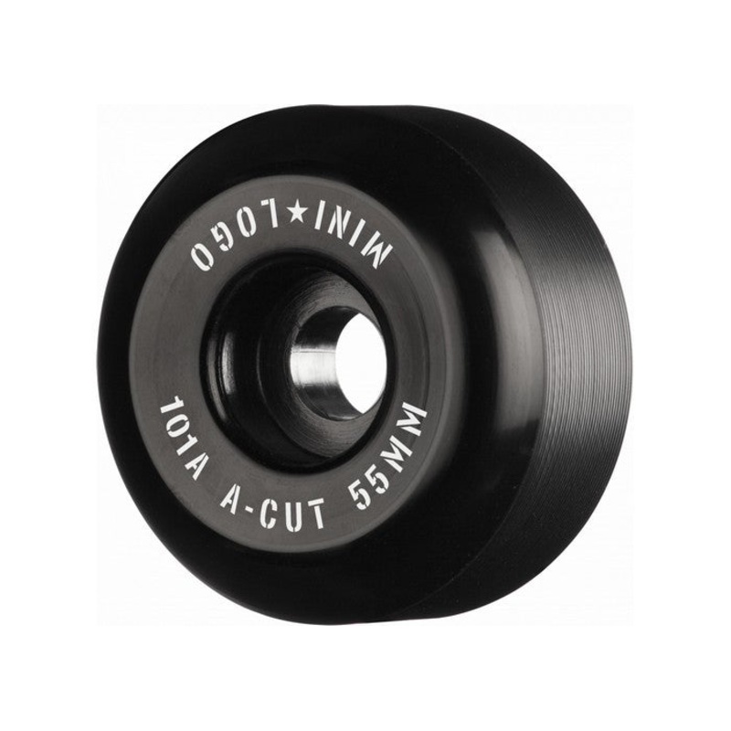 Mini-Logo A-Cut 2 101A Skateboard Wheels Black 51MM