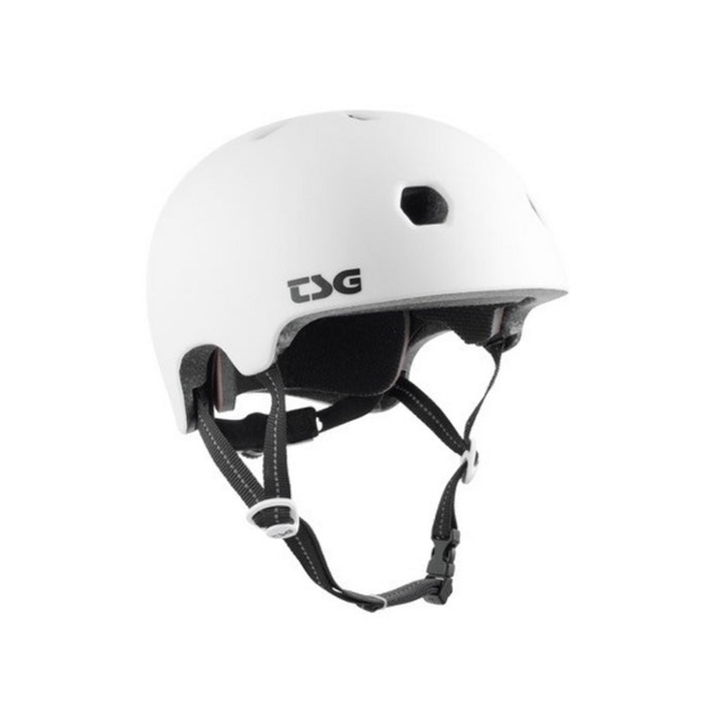 TSG Meta Solid Color Satin White Helmet XXS/ XS