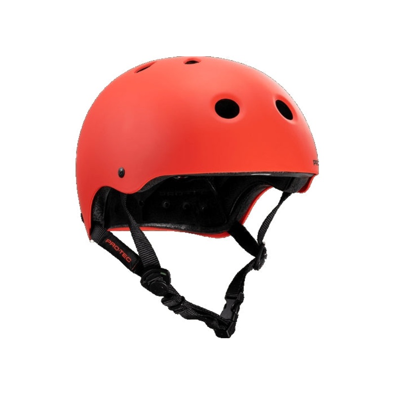 Pro-Tec Classic Certified Matte Bright Red Helmet X-Small