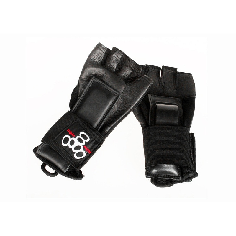 Triple 8 Hired Hands Wrist Guards Black Small