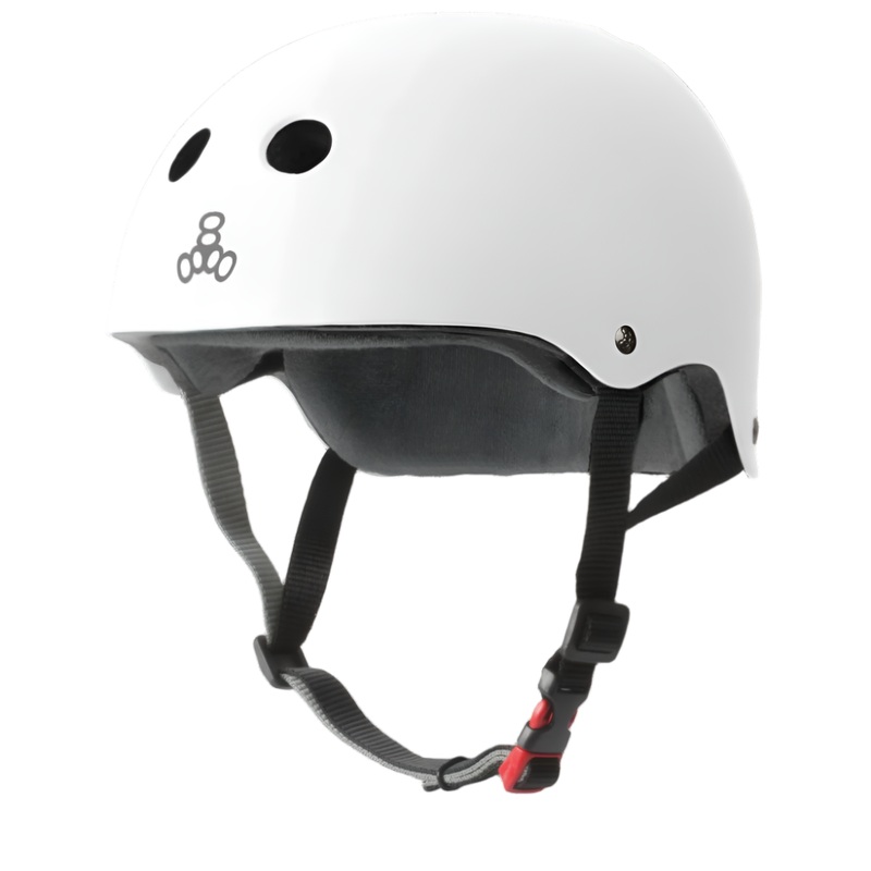 Triple 8 The Certified Sweatsaver Helmet White Matte XS/S