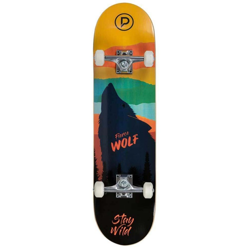 Skateboard Playlife Fierce Wolf 31×8″
