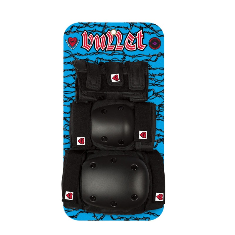 Bullet Pad Set Junior Protective Gear Black