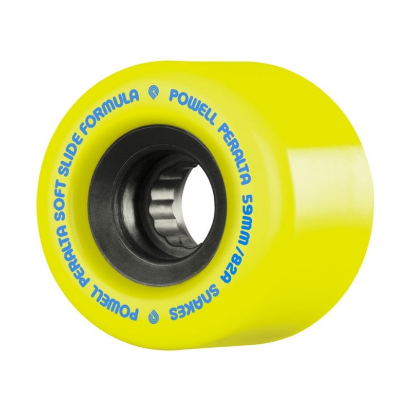 Powell Peralta G-Slide 59MM 82a Yellow Skateboard Wheels