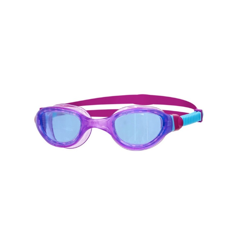 JUNIOR PHANTOM 2.0 SWIMMING GOGGLES PURPLE/BLUE/CLEAR