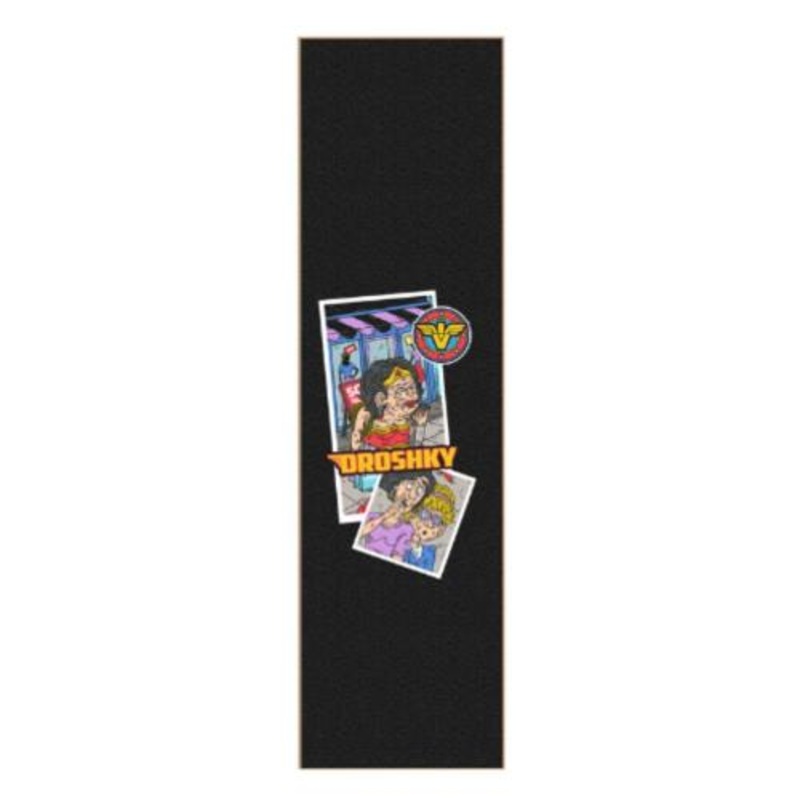 Droshky Old Superhero Series: Wonder Shopping Woman 9×33″ Griptape