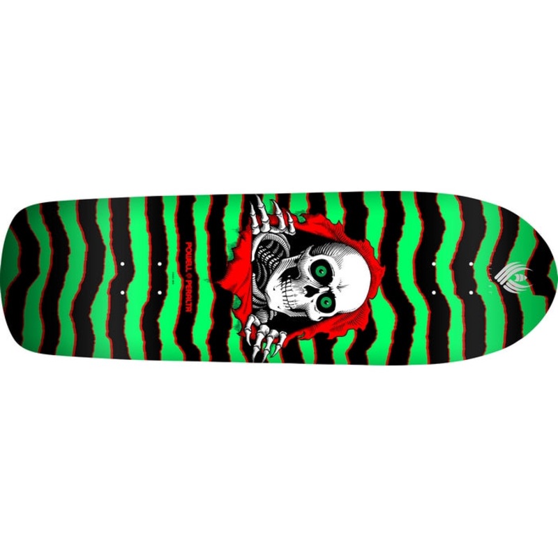 Powell Peralta Ripper 5 Flight 9.7″ Skateboard Deck Green/Red