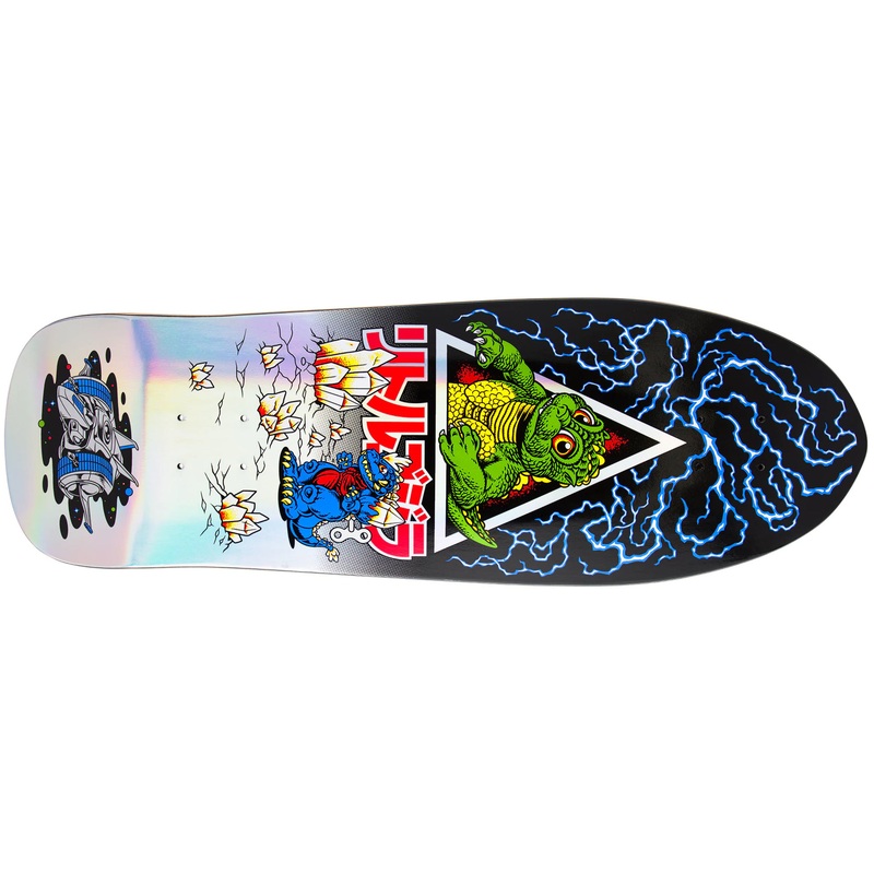 Santa Cruz Godzilla Jr. Natas Skateboard Deck 9.89″ 9.89″