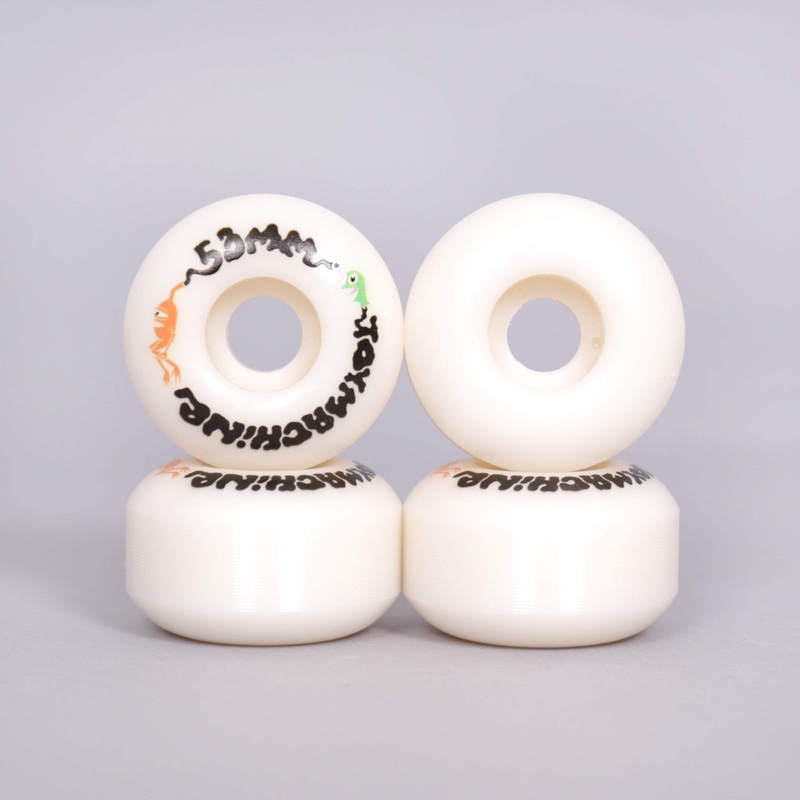 Toy Machine 53mm Trail Wheels White