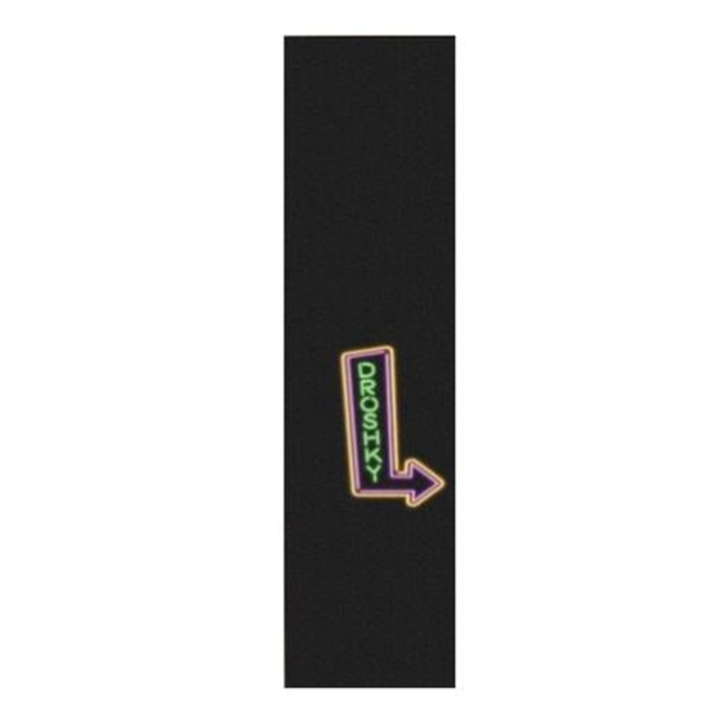 Droshky Neon Series: Enter Here 9″x33″ Griptape