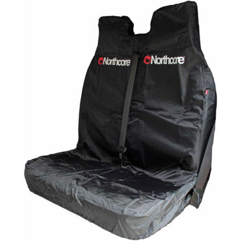 DOUBLE WATERPROOF VAN SEAT COVER BLACK
