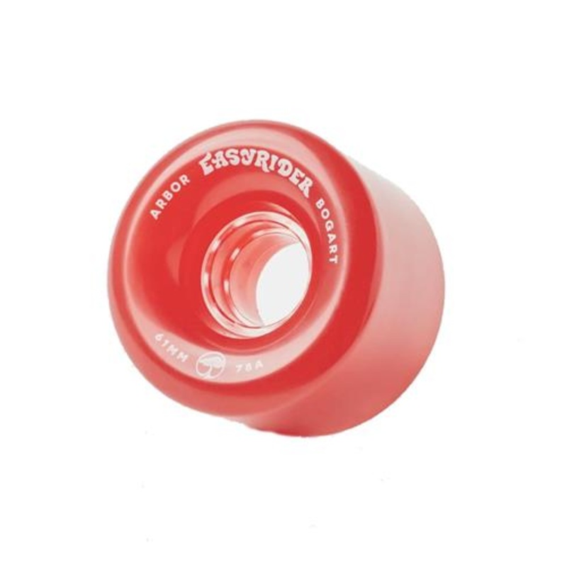 Arbor Bogart Vintage 61mm 78A Red Wheel Pack