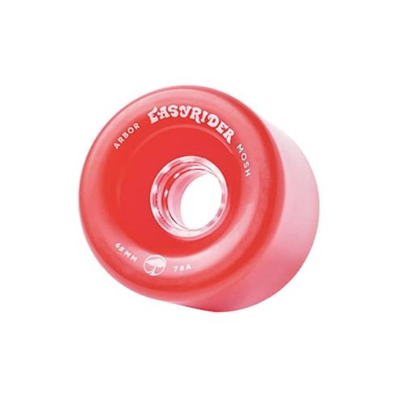 Arbor Mosh Vintage 65mm 78A Red Wheel Pack