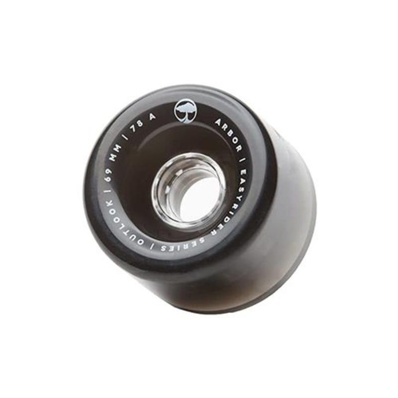 Arbor Outlook Ghost 69mm 78A Black Wheel Pack