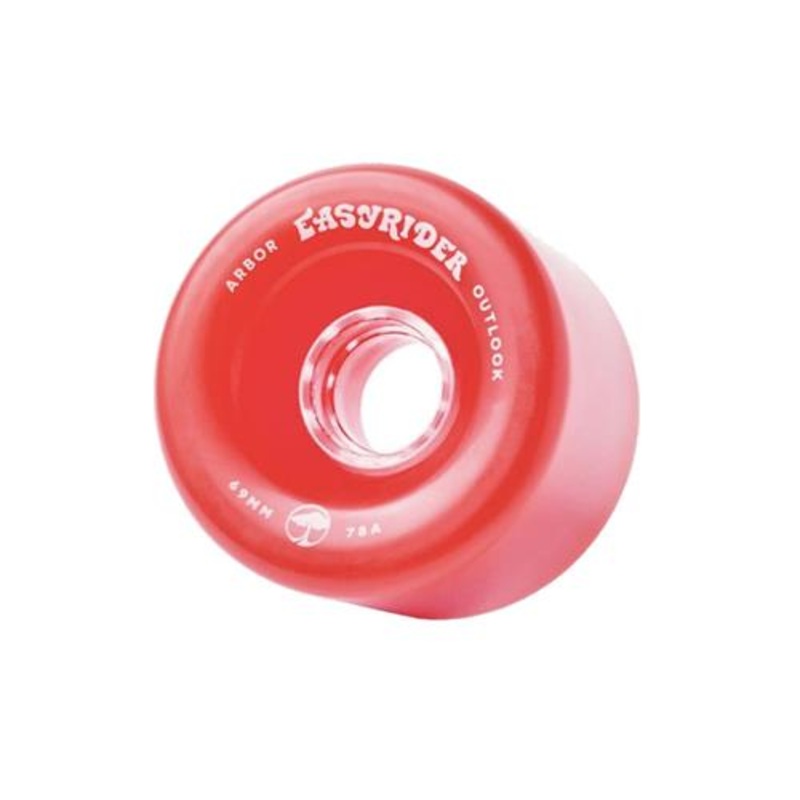 Arbor Outlook Vintage 69mm 78A Red Wheel Pack