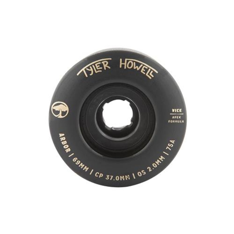 Arbor Vice Daniel MacDonald Black 69mm 78A Wheel Pack