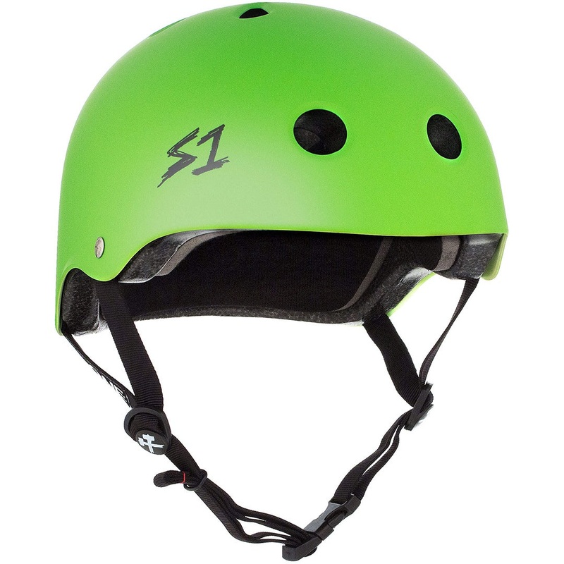 S1 Lifer Helmet – Bright Green Matte Small