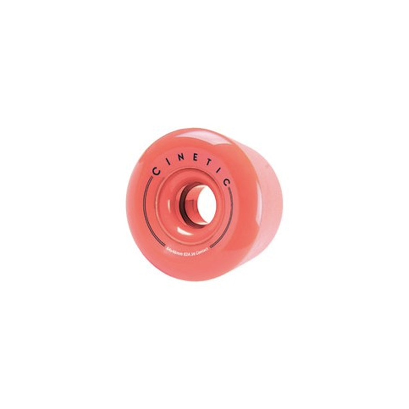 Cinetic Fractal 64mmx46mm 82A Orange Wheel Pack