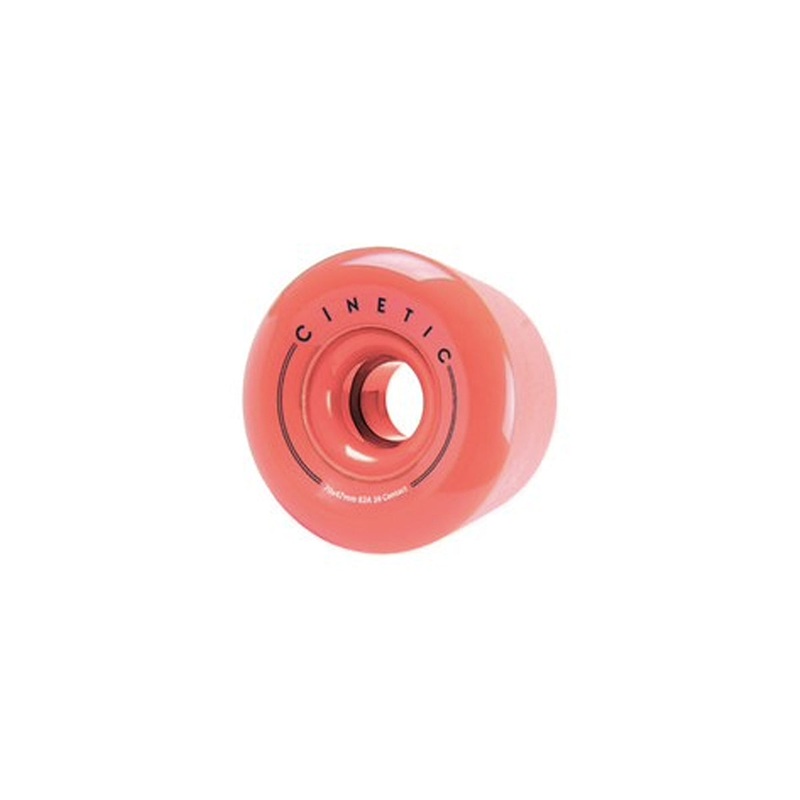 Cinetic Fractal 70mmx47mm 82A Orange Wheel Pack