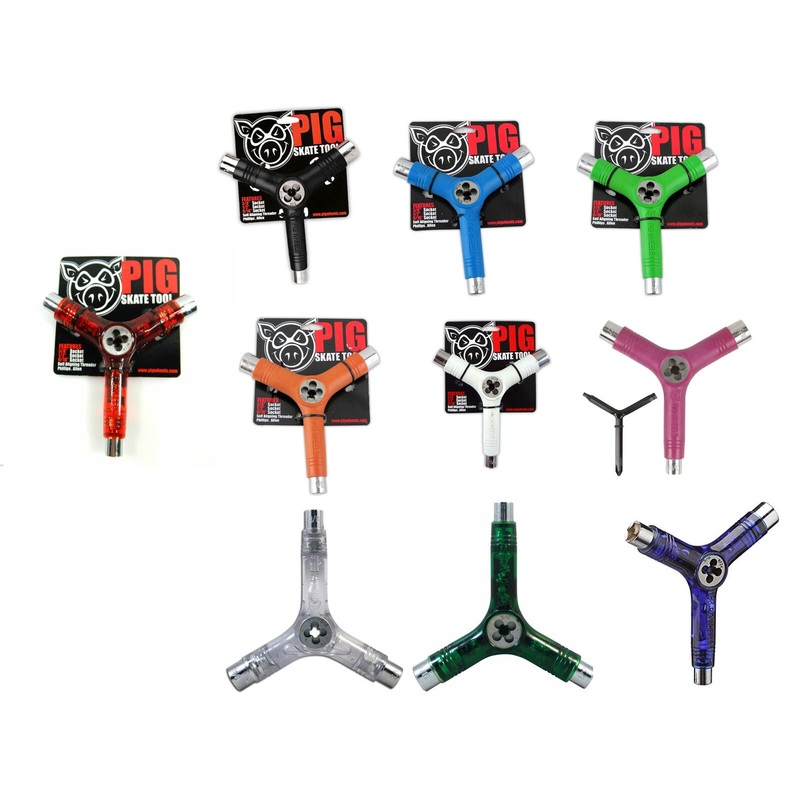 Pig Skate Tool w/ Re-threader Black