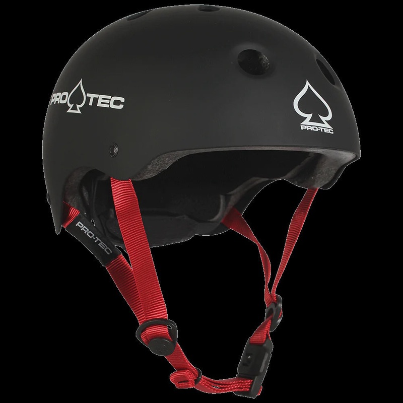 Pro-Tec Jr. Classic Certified Helmet – Matte Black Youth Small