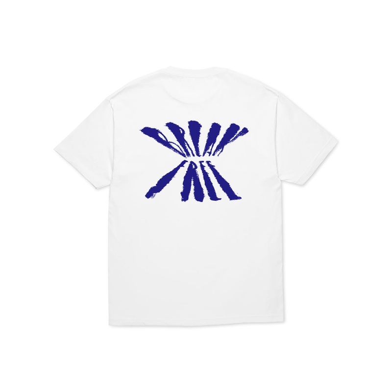 BF Vanish SS Tee S White/Blue