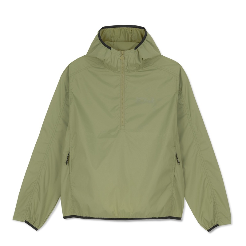 Packable Anorak Jacket Dirty Green S Dirty Green