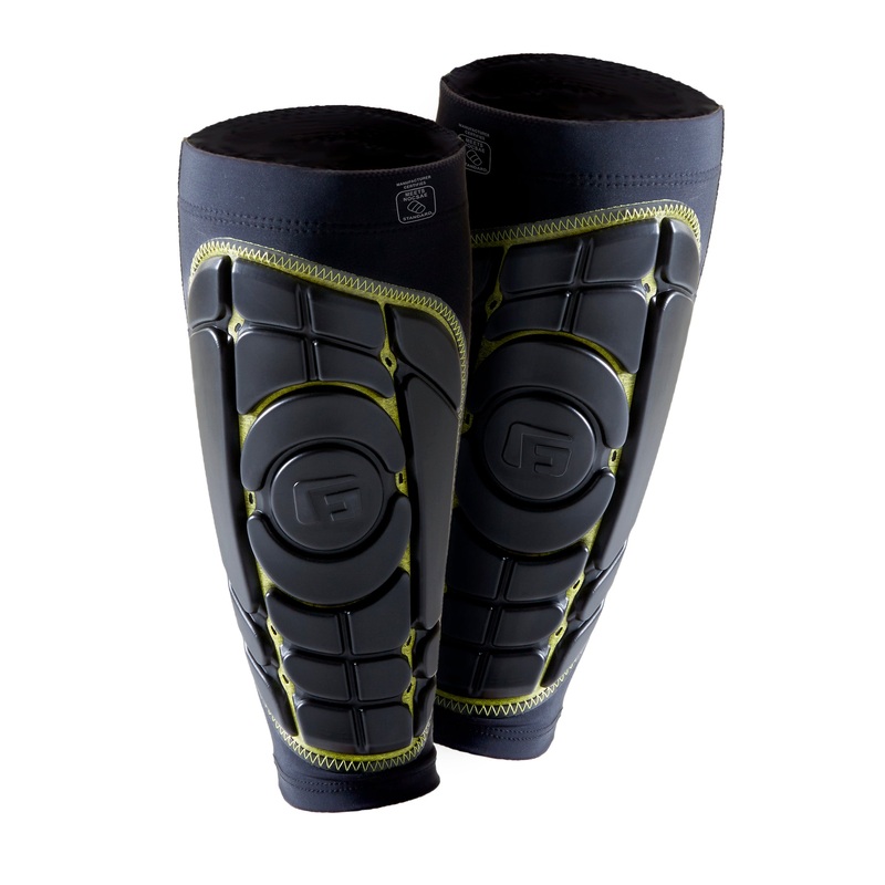 G-FORM PRO-S ELITE SHIN GUARD – BLACK/YELLOW Small