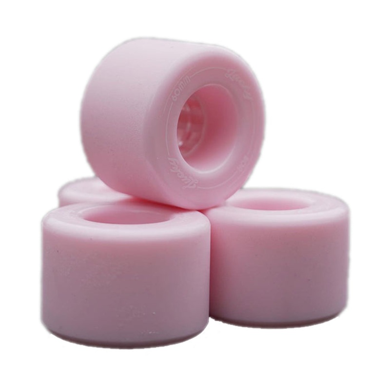 TRAVELOL LUCKY LONGBOARD WHEELS 60MM – PINK