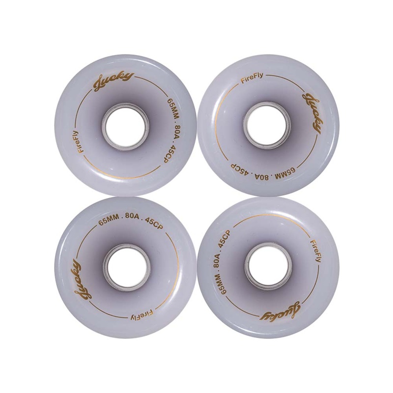 TRAVELOL LUCKY LONGBOARD WHEELS 65MM – GLOW