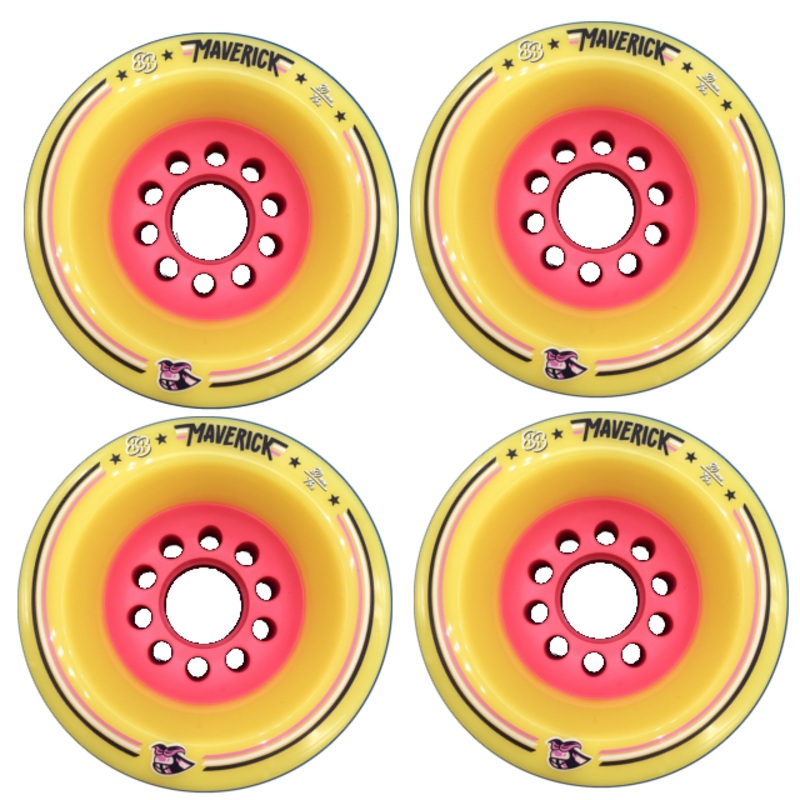 88WHEEL MAVERICK 80MM x 66MM LONGBOARD WHEEL