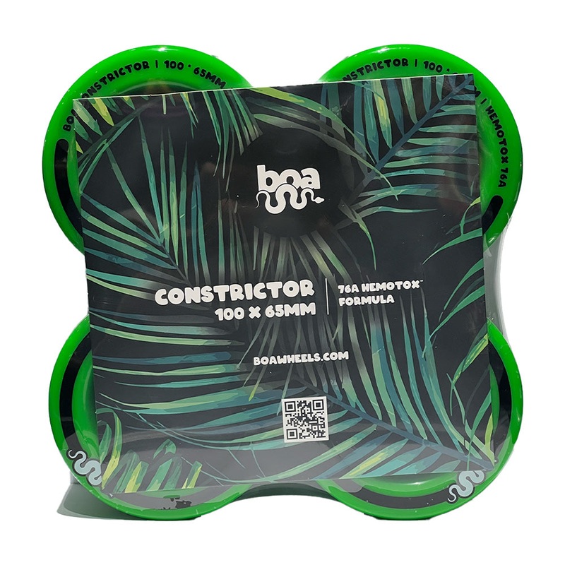 BOA WHEELS CONSTRICTOR 100MM X 65MM – JUNGLE GREEN