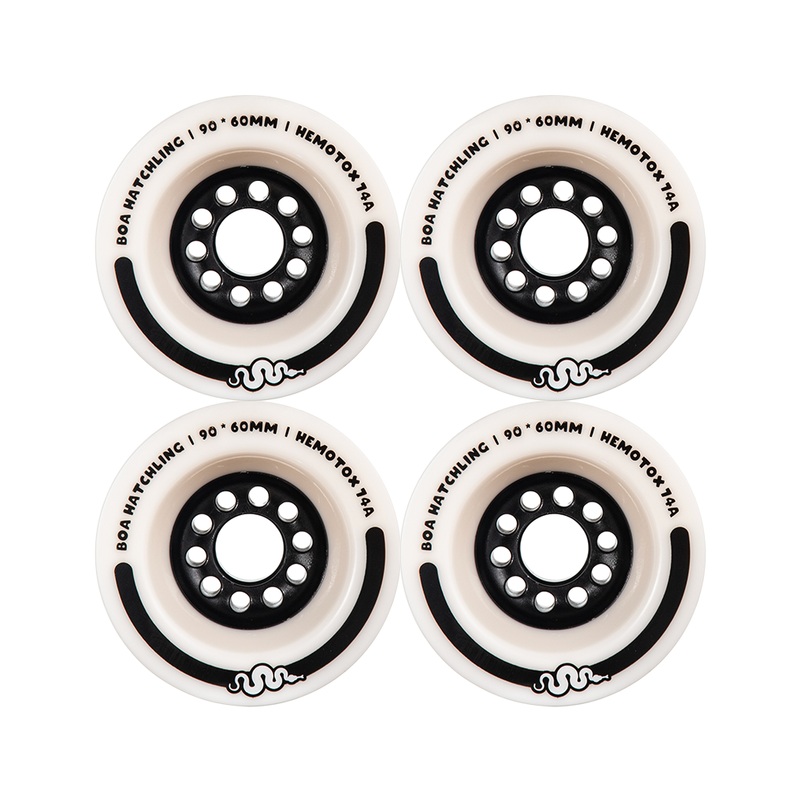 BOA HATCHLING 90MM V3 WHEELS 74A – WHITE
