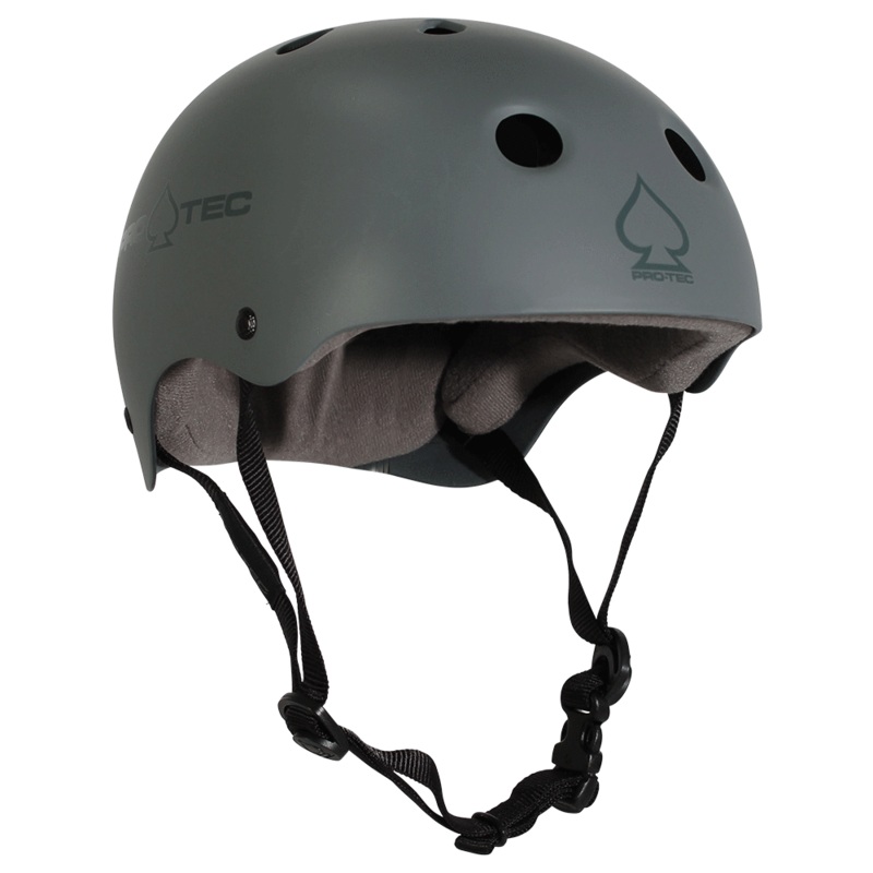 Pro-Tec Classic Skate Helmet – Matte Grey X-Small