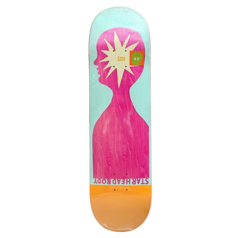 Uma Landsleds Starhead body 8.5″ skateboard deck